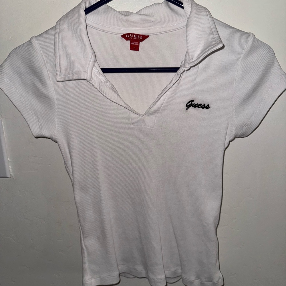 Collared Women Guess Top
